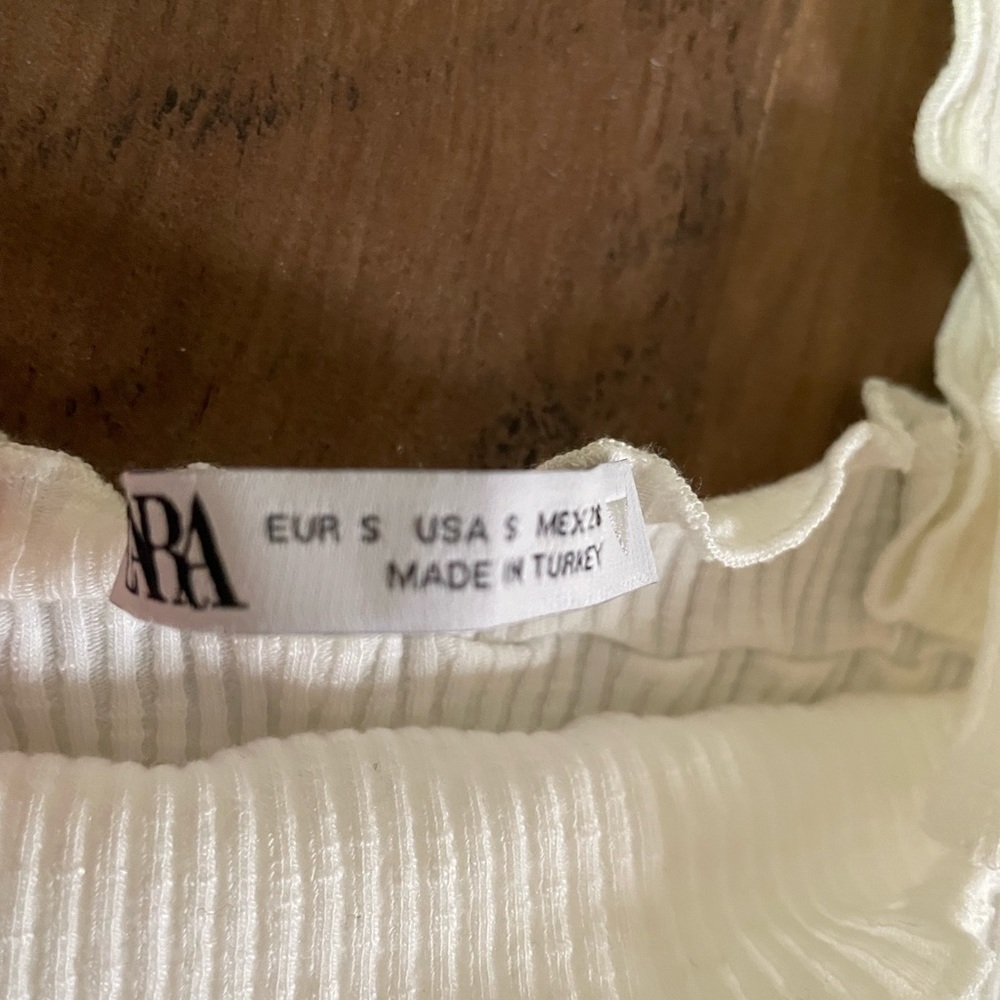 Zara Ruched Tank top - Picture 4 of 5